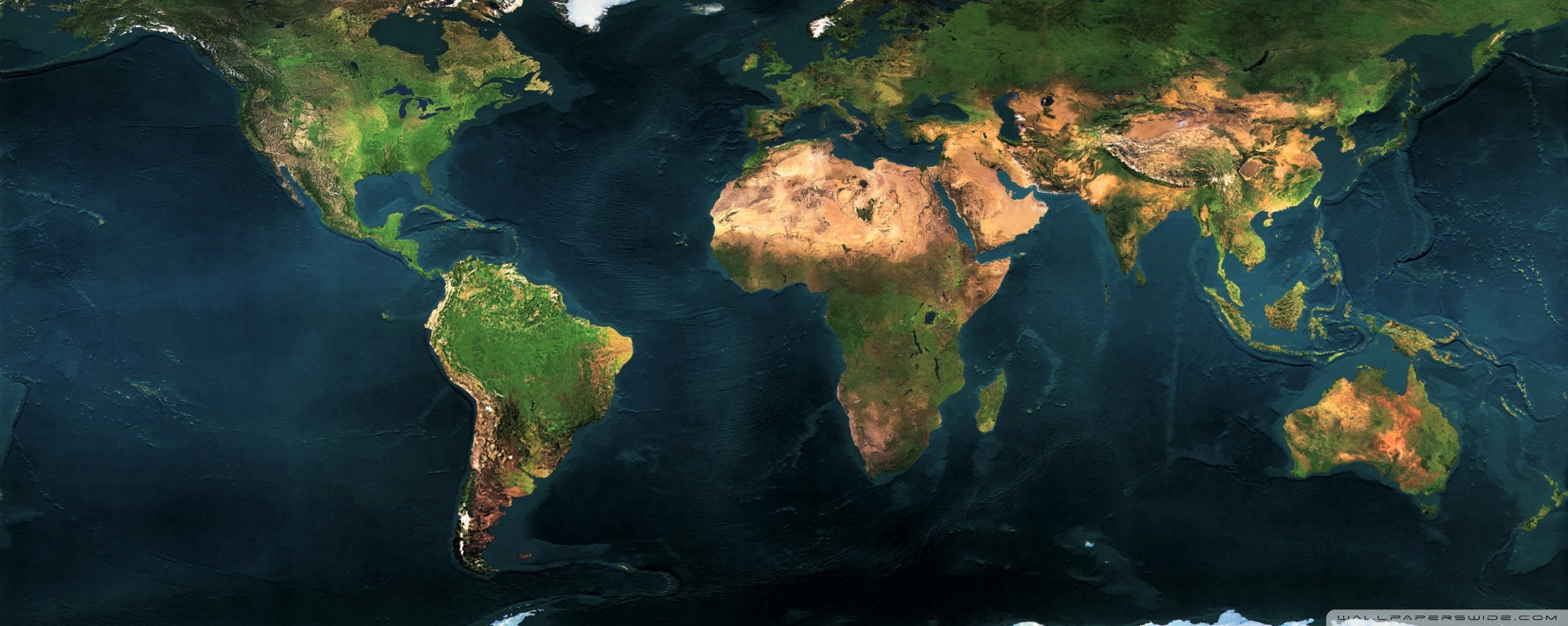 Dual Standard Map Of World From Space Hd Wallpaper Backgrounds Download
