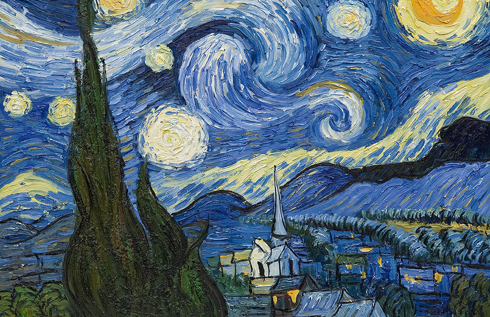 Starry Night By Me , HD Wallpaper & Backgrounds