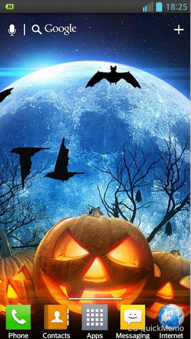 Halloween Hd Live Wallpaper Image 2 Thumbnail - Halloween Live Wallpaper For Android , HD Wallpaper & Backgrounds