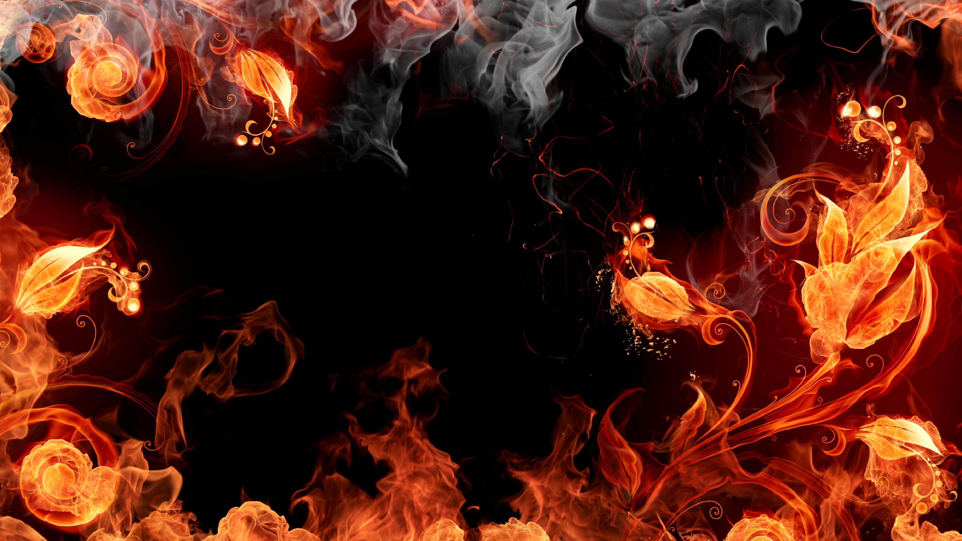 Fondos De Fuego 4k , HD Wallpaper & Backgrounds