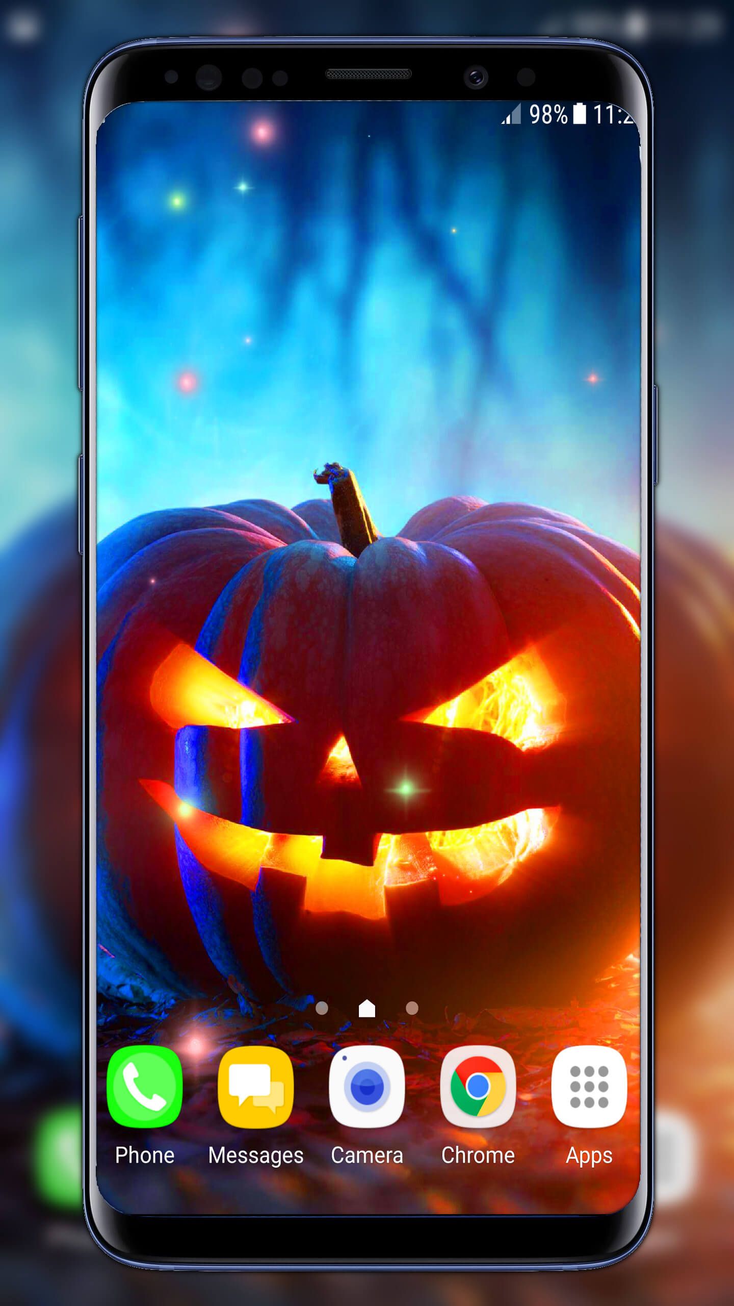 Halloween Live Wallpaper - Ghouls And Ghosts Halloween , HD Wallpaper & Backgrounds