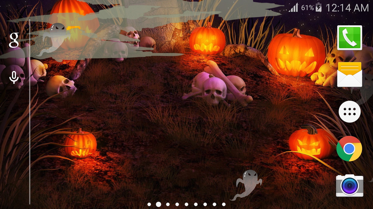 Halloween Live Wallpaper Free Halloween Live Wallpaper - Fondos Halloween Para Photoshop , HD Wallpaper & Backgrounds