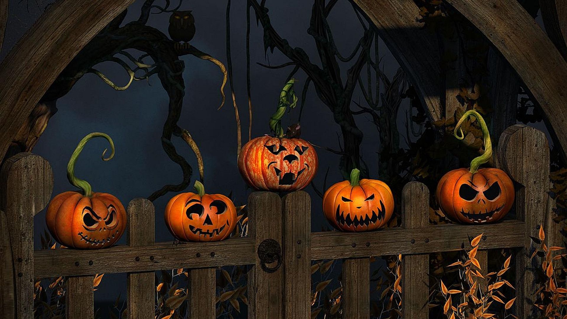 Free Halloween Wallpaper Download - Desktop Halloween , HD Wallpaper & Backgrounds