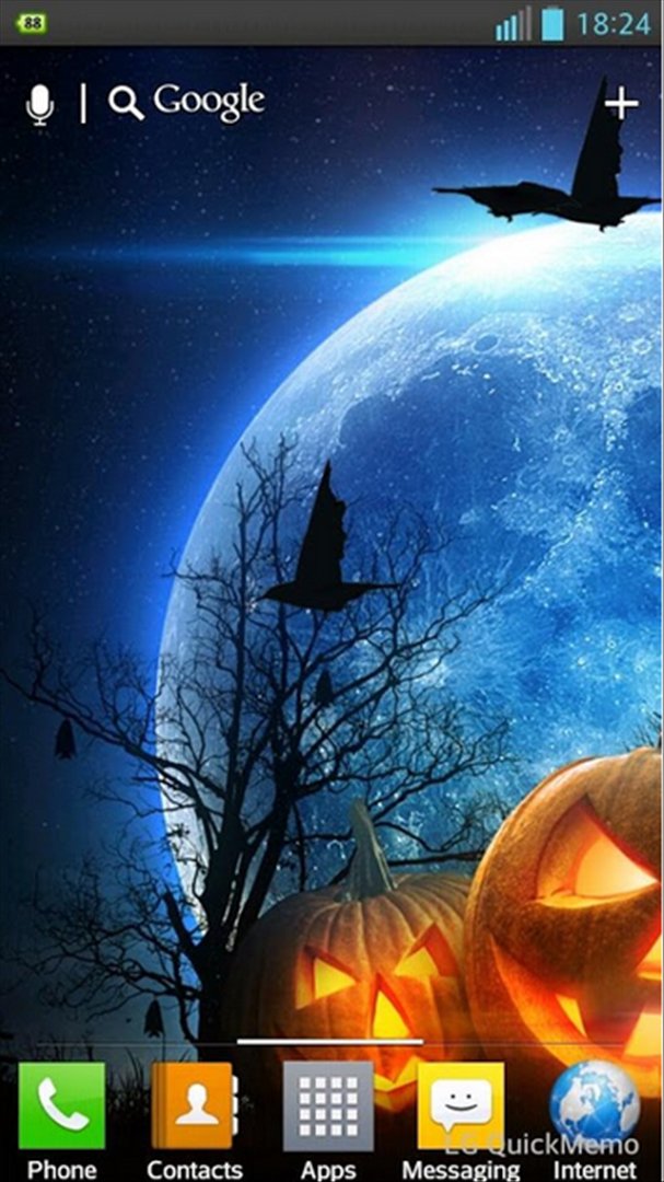 Halloween Hd Live Wallpaper Image 1 Thumbnail - Imágenes En Hd Para Fondo De Pantallas , HD Wallpaper & Backgrounds