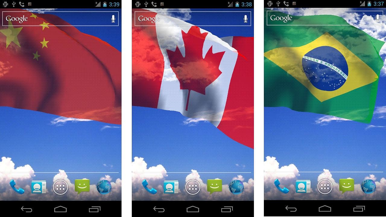 My Country Flag Live Wallpaper - My Country Flag App4joy , HD Wallpaper & Backgrounds