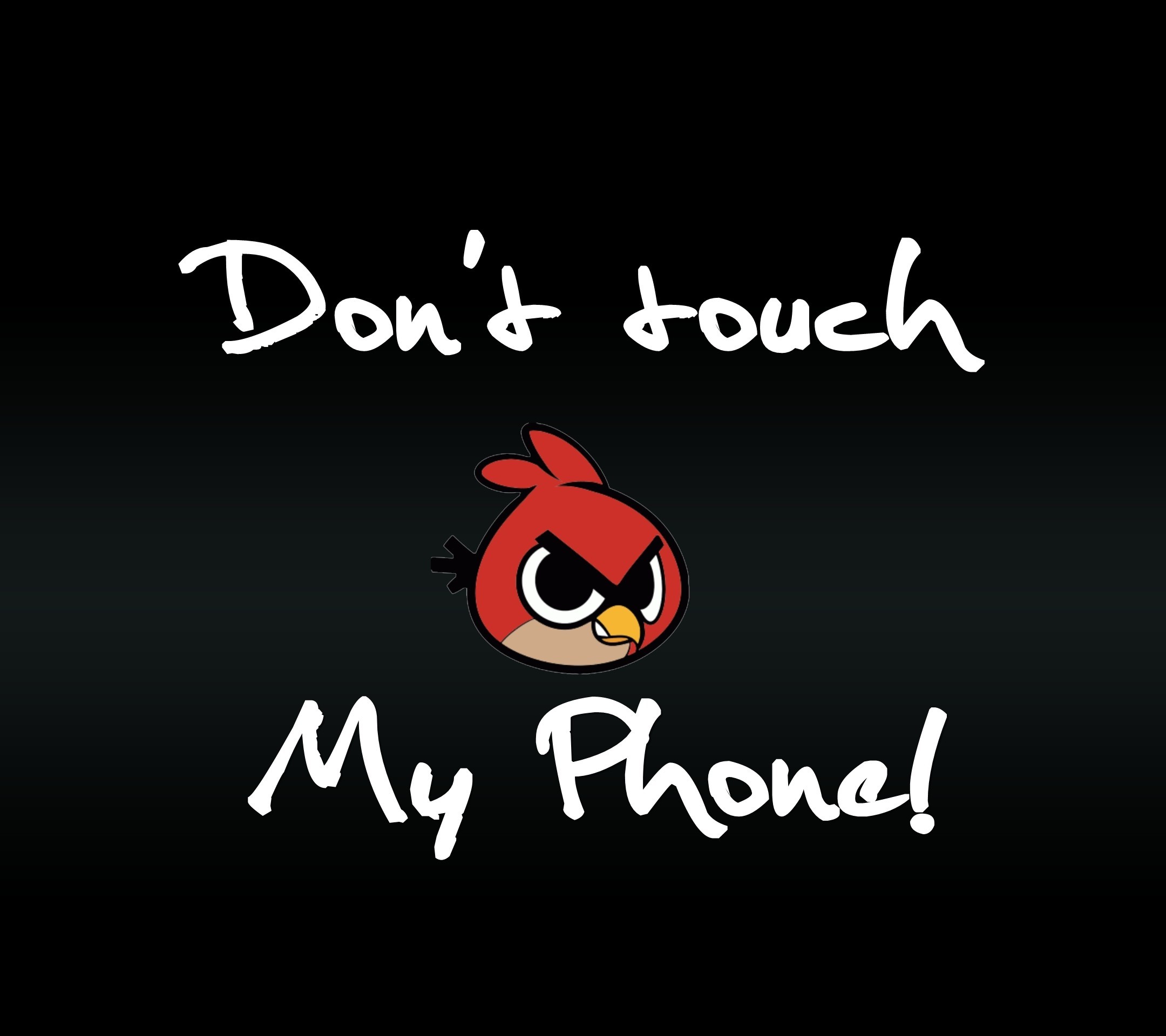 Dont Touch My Phone Live Wallpaper - Cartoon , HD Wallpaper & Backgrounds