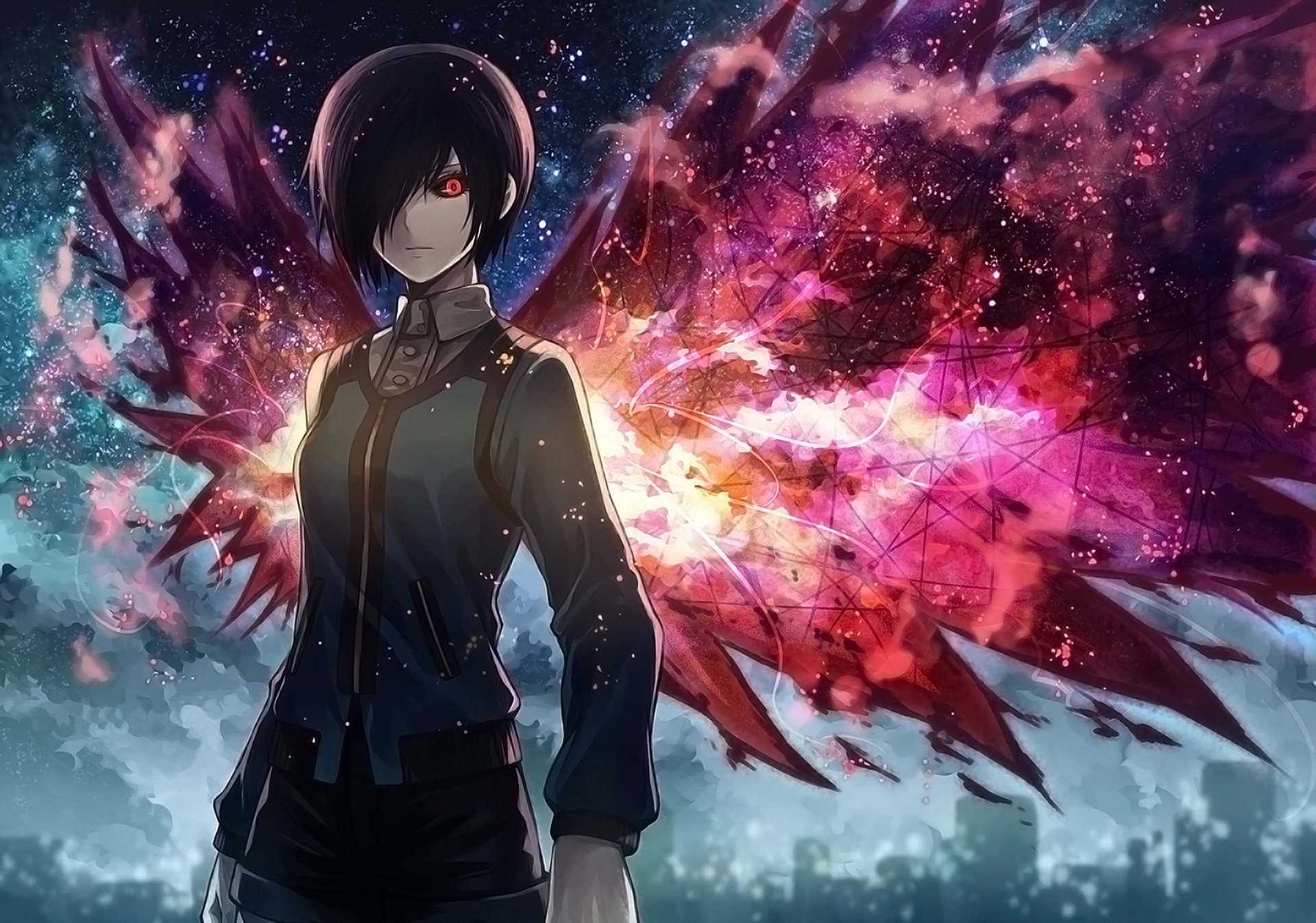 Hd Wallpaper - Imagens Tokyo Ghoul Touka , HD Wallpaper & Backgrounds