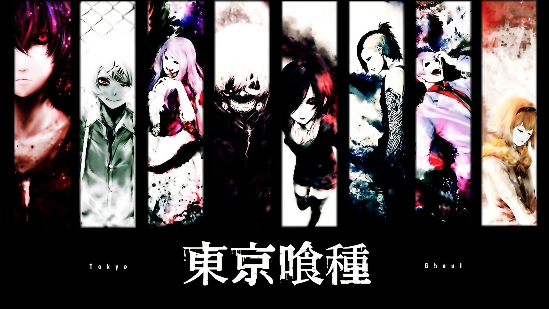 My Favorite Tokyo Ghoul Wallpaper - Tokyo Ghoul All Character , HD Wallpaper & Backgrounds