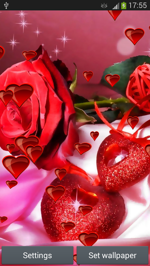 Rose - Live Wallpaper Flower Rose , HD Wallpaper & Backgrounds