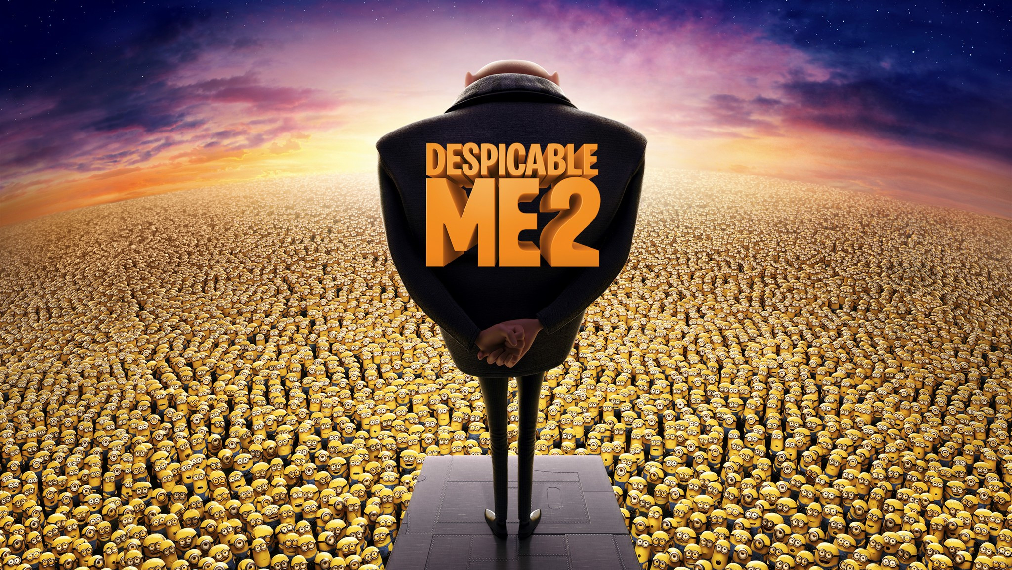 Despicable Me 2 Minions Free Deskto 2426 High Resolution - Despicable Me 2 Soundtrack Cover , HD Wallpaper & Backgrounds