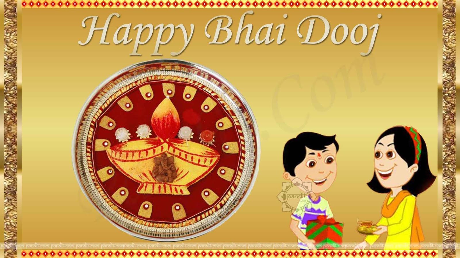 Happy Bhai Dooj Holi , HD Wallpaper & Backgrounds