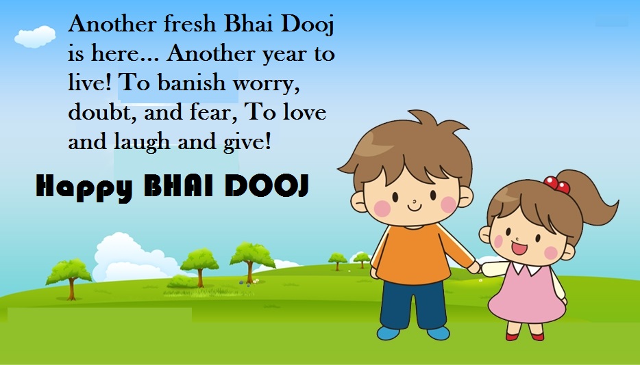 Bhai Dooj Images Download, Happy Bhai Dooj Wallpapers, - Cartoon , HD Wallpaper & Backgrounds