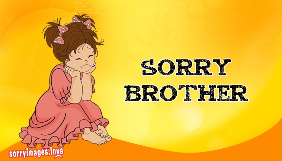 Download - Sorry Image For Brother , HD Wallpaper & Backgrounds
