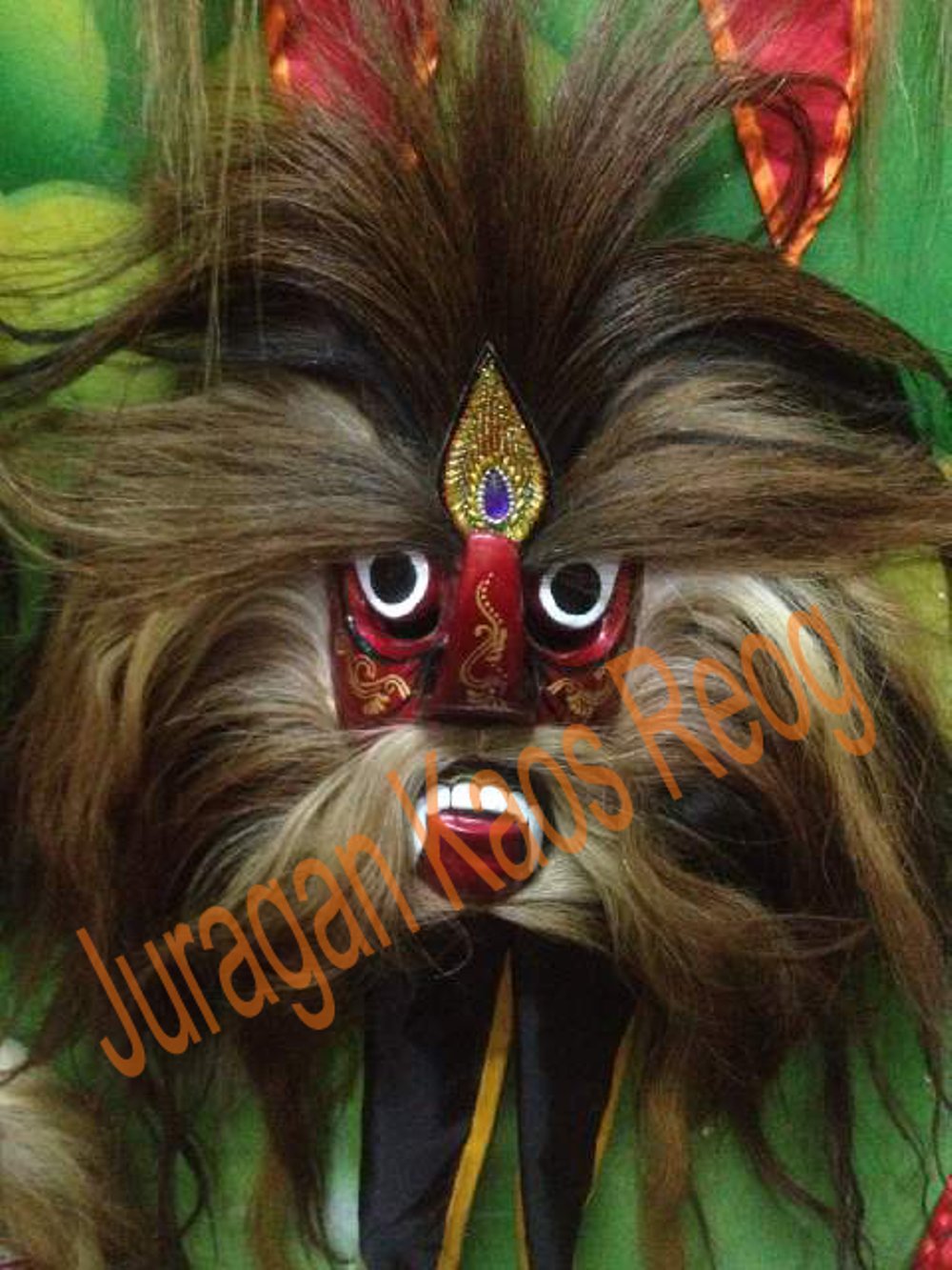 Topeng Ganongan Reog Ponorogo Ukuran Besar - Harga Topeng Reog Ponorogo , HD Wallpaper & Backgrounds