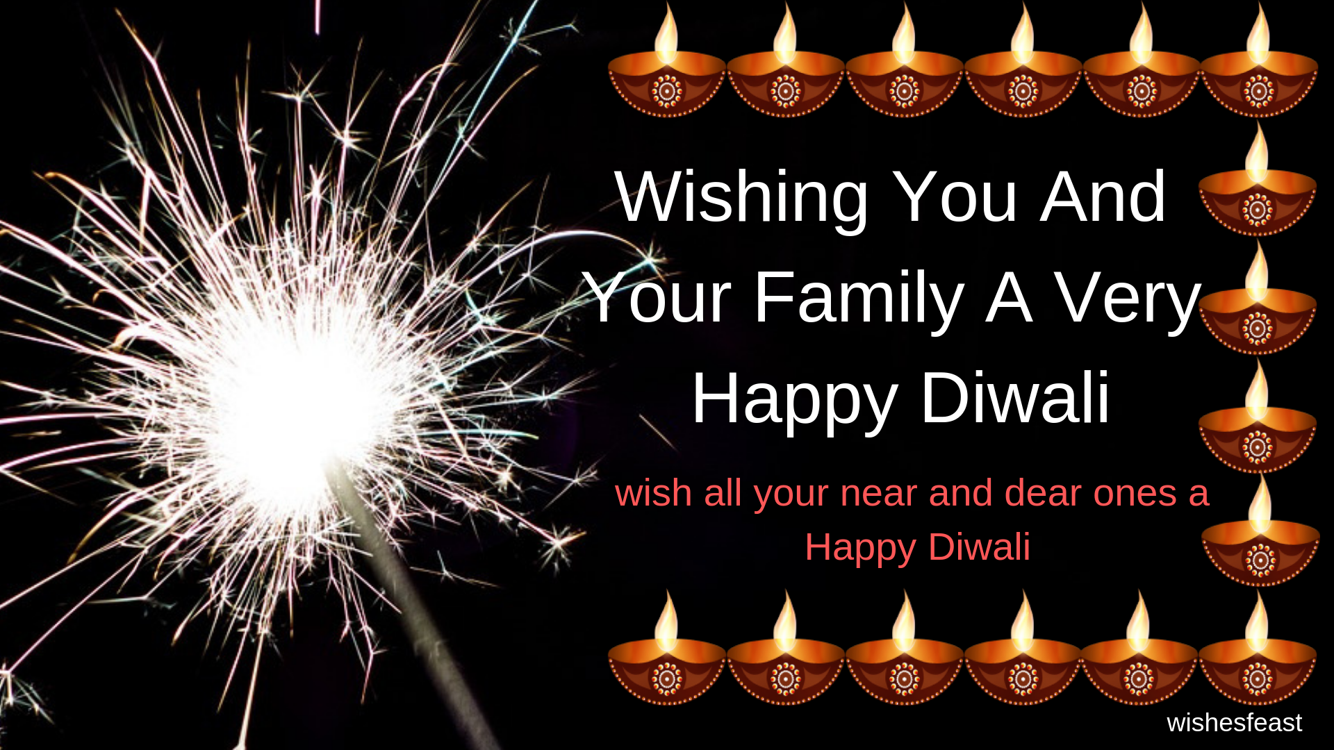 Happy Diwali - Happy Diwali 2018 Wishes , HD Wallpaper & Backgrounds