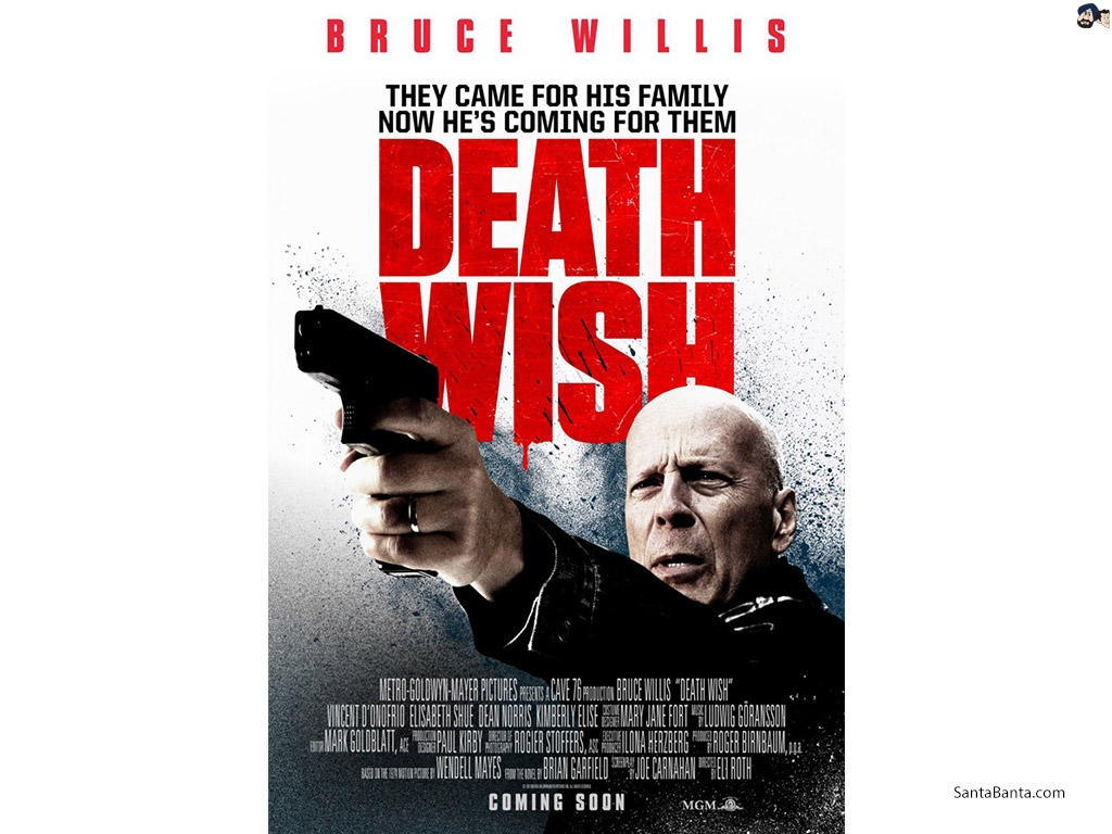 Death Wish - Death Wish Movie Cover , HD Wallpaper & Backgrounds