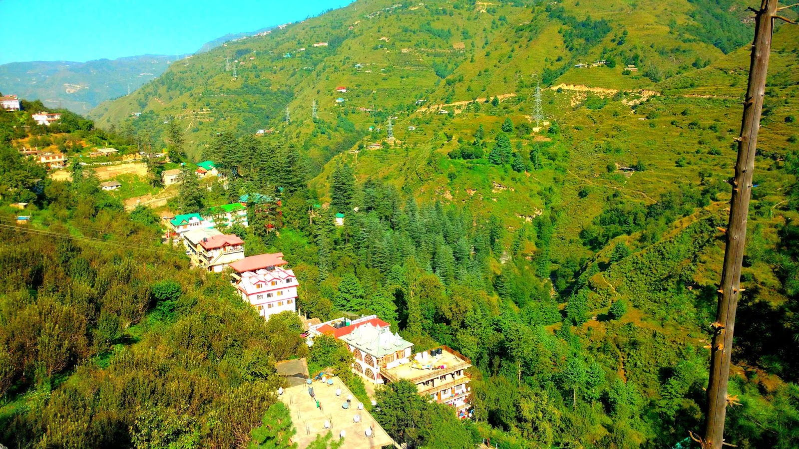 Shimla Nature Green - Mountain Village , HD Wallpaper & Backgrounds