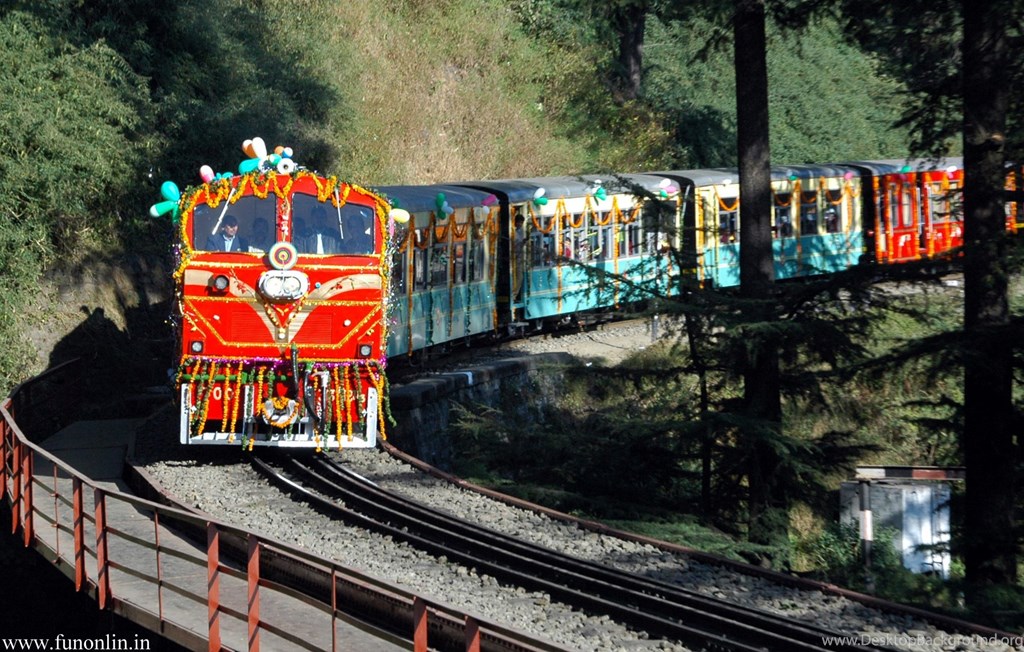 Shimla Wallpapers, Download Shimla Hill Station Hd - Shimla To Manali Toy Train , HD Wallpaper & Backgrounds