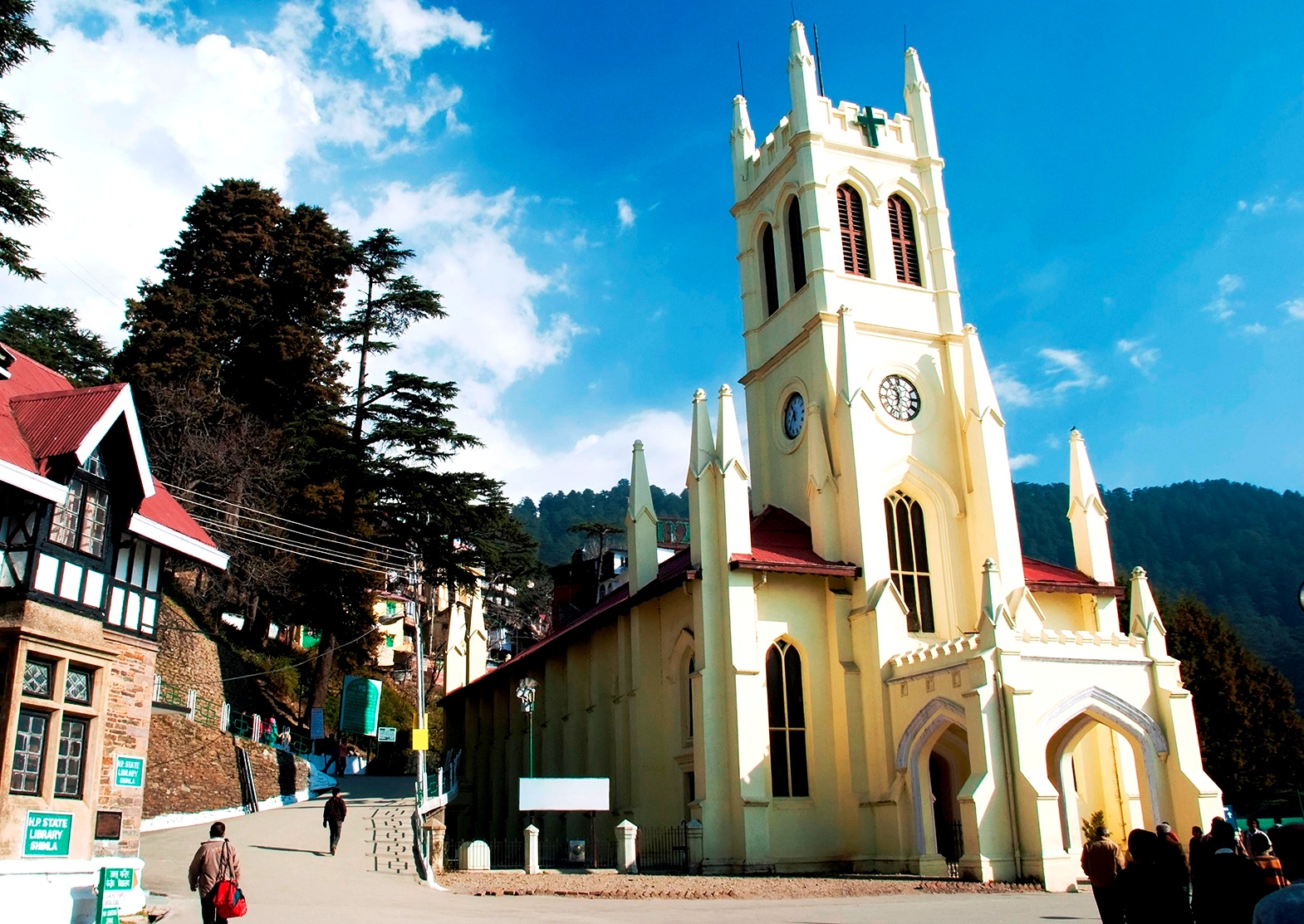 Shimla Image - Christ Church , HD Wallpaper & Backgrounds