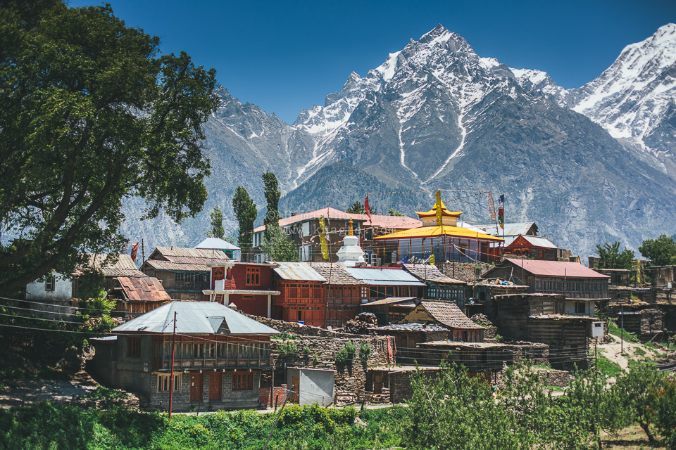 Kamru Village, Sangla Kalpa Village Of Kinnaur - Kalpa Valley Himachal Pradesh , HD Wallpaper & Backgrounds