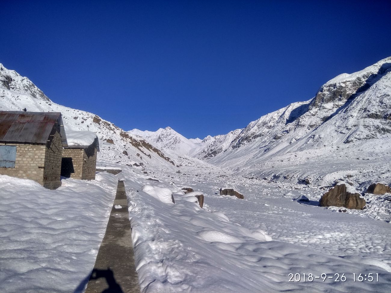 Chitkul, Himachal Pradesh - Snow , HD Wallpaper & Backgrounds