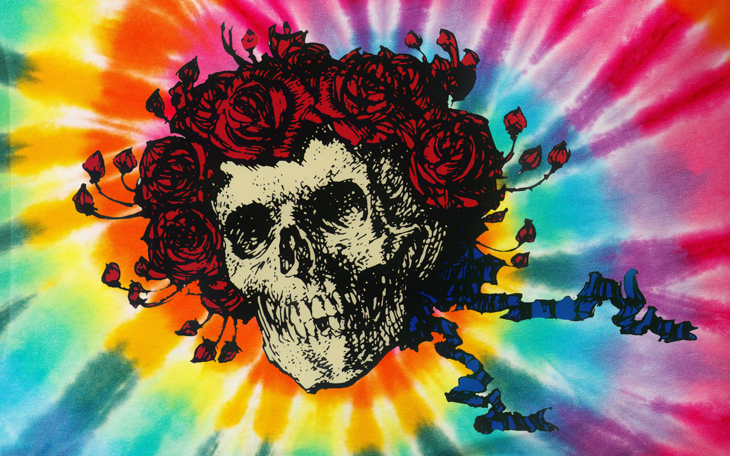 Made A Tie Dye Bertha Wallpaper For Myself If Anybody , HD Wallpaper & Backgrounds