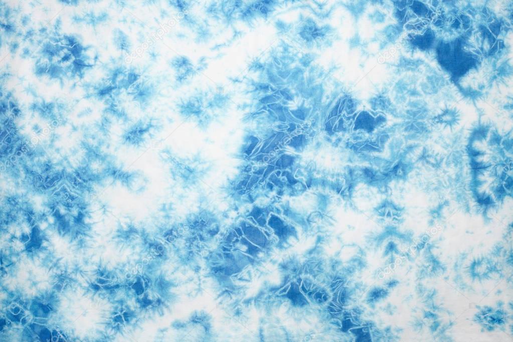 Abstract Tie Dyed Fabric Background Photo By - Blue Tie Dye Background , HD Wallpaper & Backgrounds