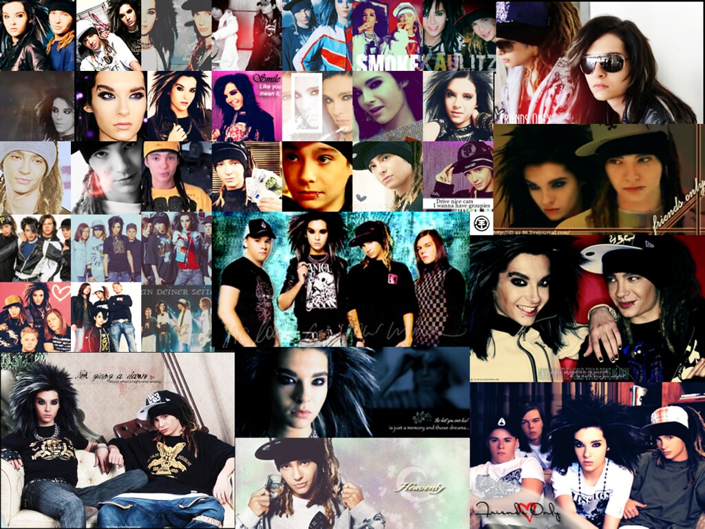 Tokio Hotel Wallpaper - Collage , HD Wallpaper & Backgrounds