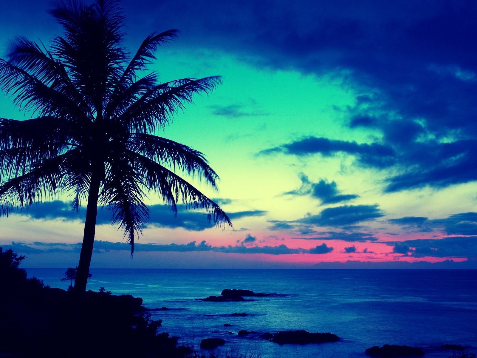Beautiful Sea Sunset - Hd Tropical , HD Wallpaper & Backgrounds
