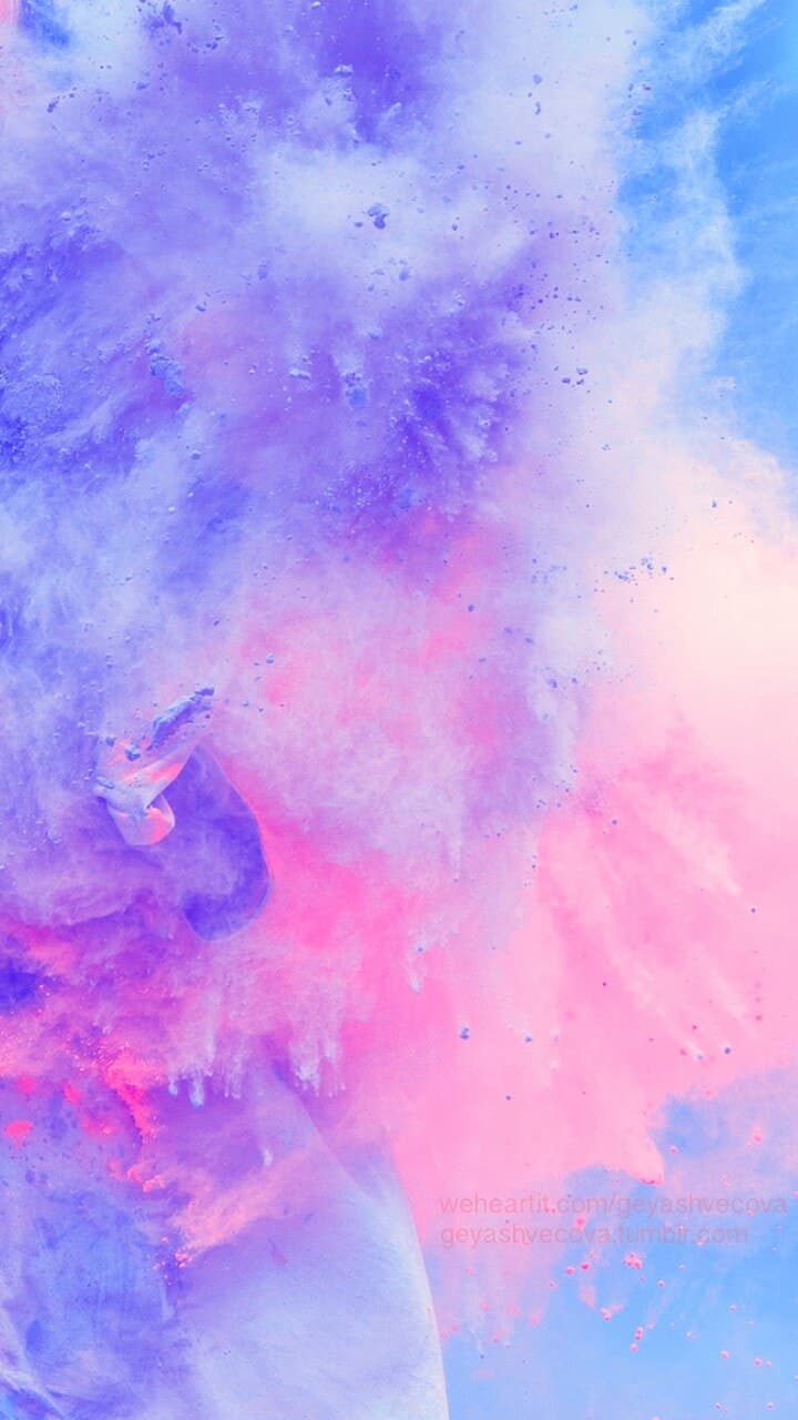 Wallpaper, Background, And Beautiful Image - Watercolor Galaxy Aesthetic Background , HD Wallpaper & Backgrounds