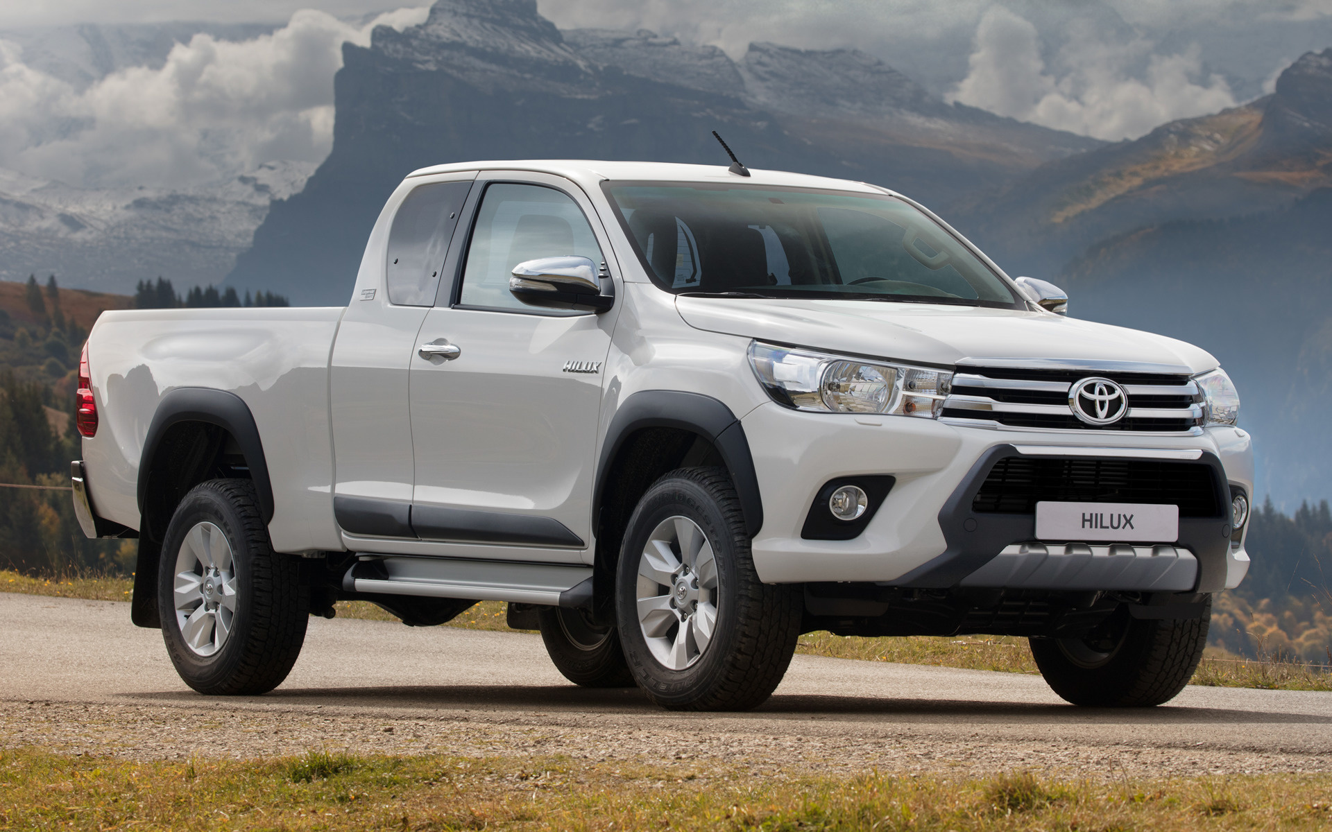 Ws 8 - - Toyota Hilux Extra Cab 2018 , HD Wallpaper & Backgrounds