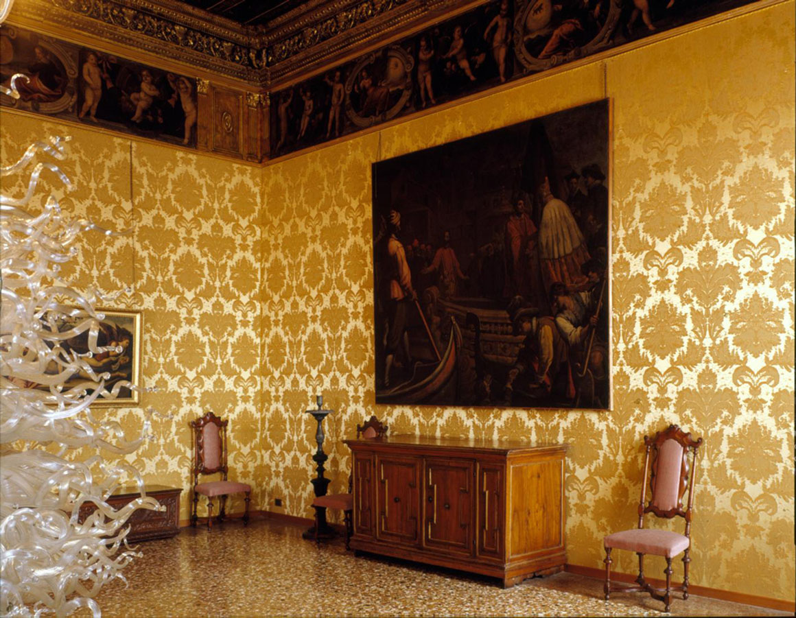 Rubelli Donates The Fabrics For The Doge's Apartment - Rubelli Palazzo , HD Wallpaper & Backgrounds