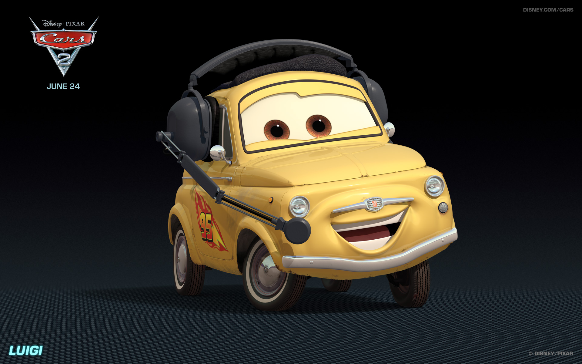 Disney Pixar Cars Characters Coloring Pages , HD Wallpaper & Backgrounds