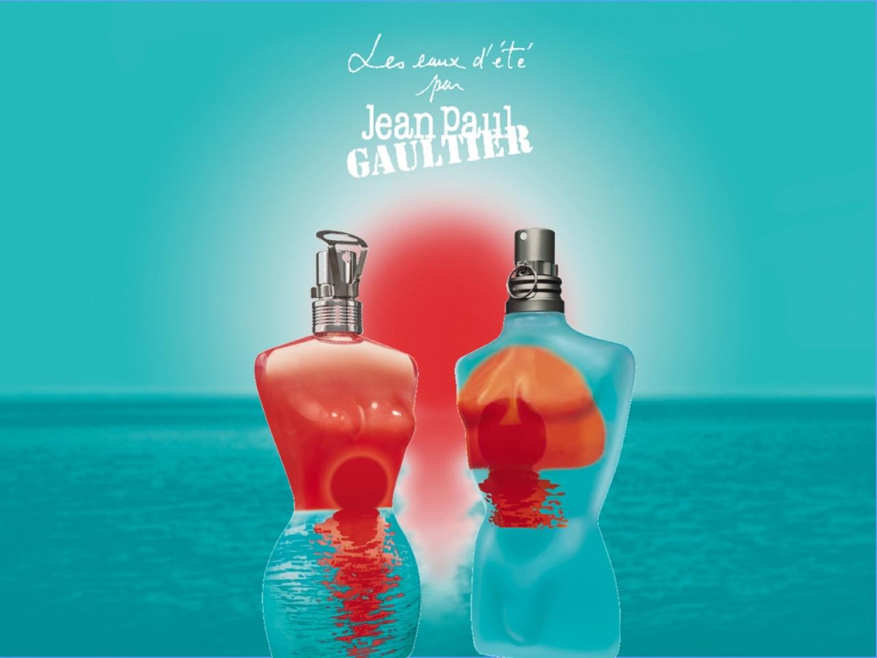 Jean Paul Gaultier Couple Perfume Fashion Image Picture - Jean Paul Gaultier , HD Wallpaper & Backgrounds
