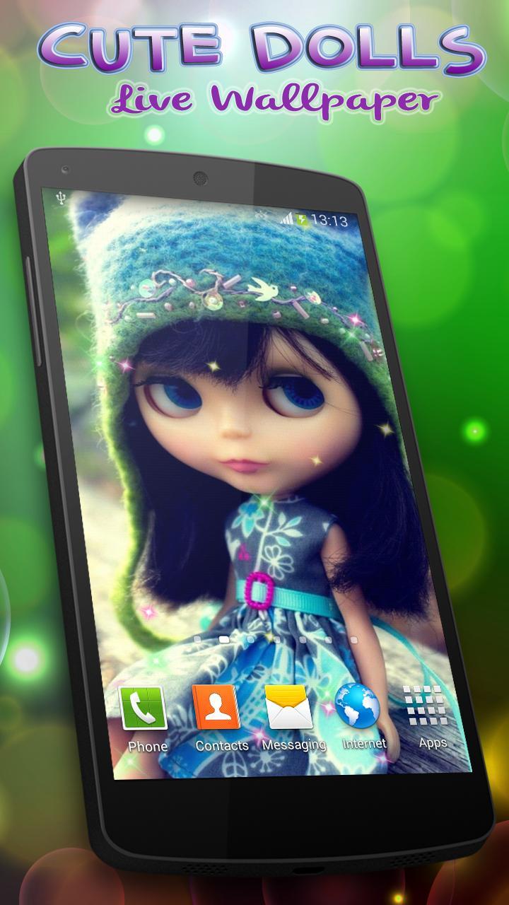 Cute Dolls Live Wallpaper For Android - Imágenes Bonitas Para El Teléfono , HD Wallpaper & Backgrounds