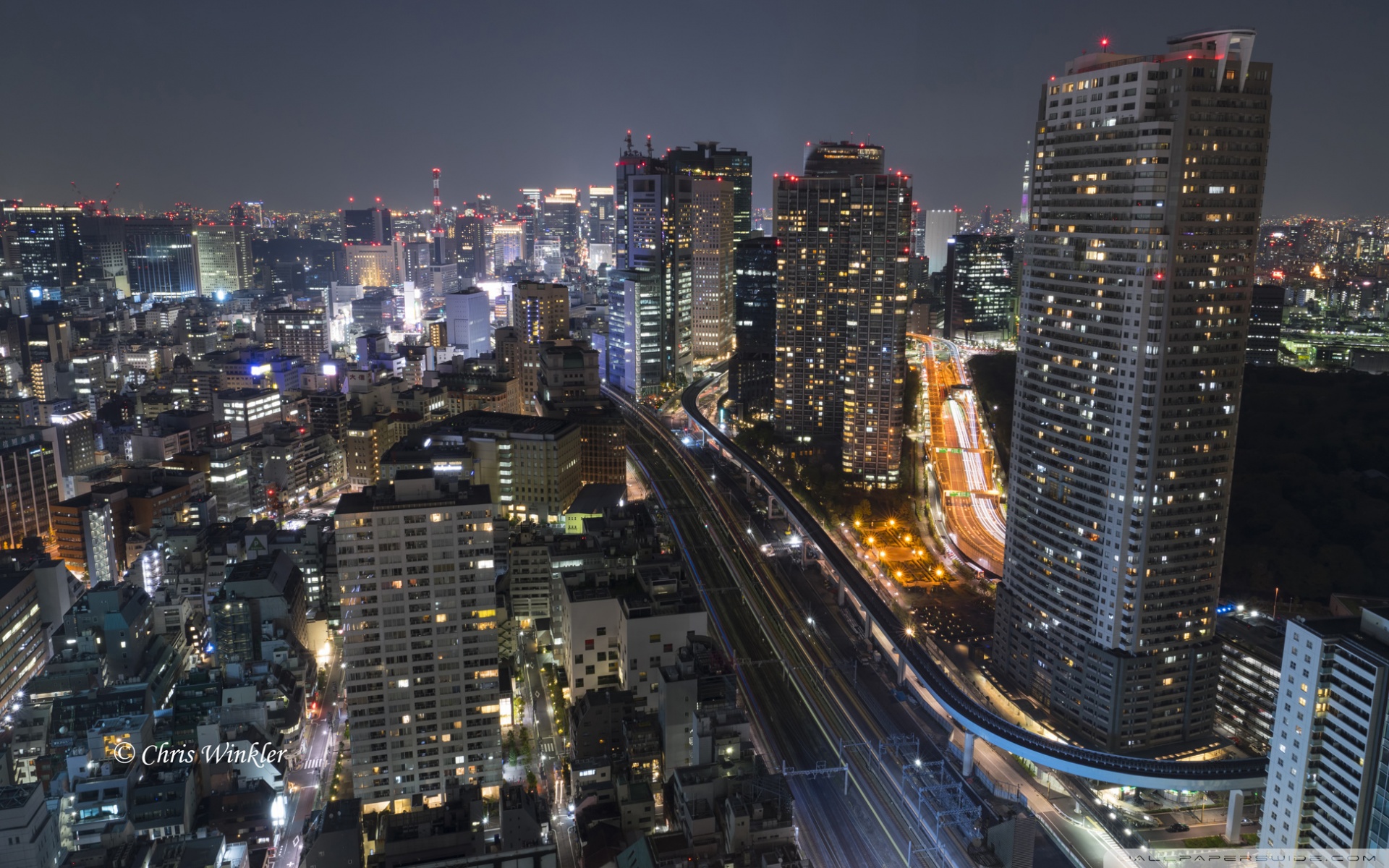 Wide - Shiodome, Minato, Tokyo , HD Wallpaper & Backgrounds
