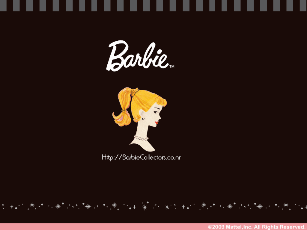 Barbie Screensavers Wallpapers - Vintage Barbie Logo , HD Wallpaper & Backgrounds