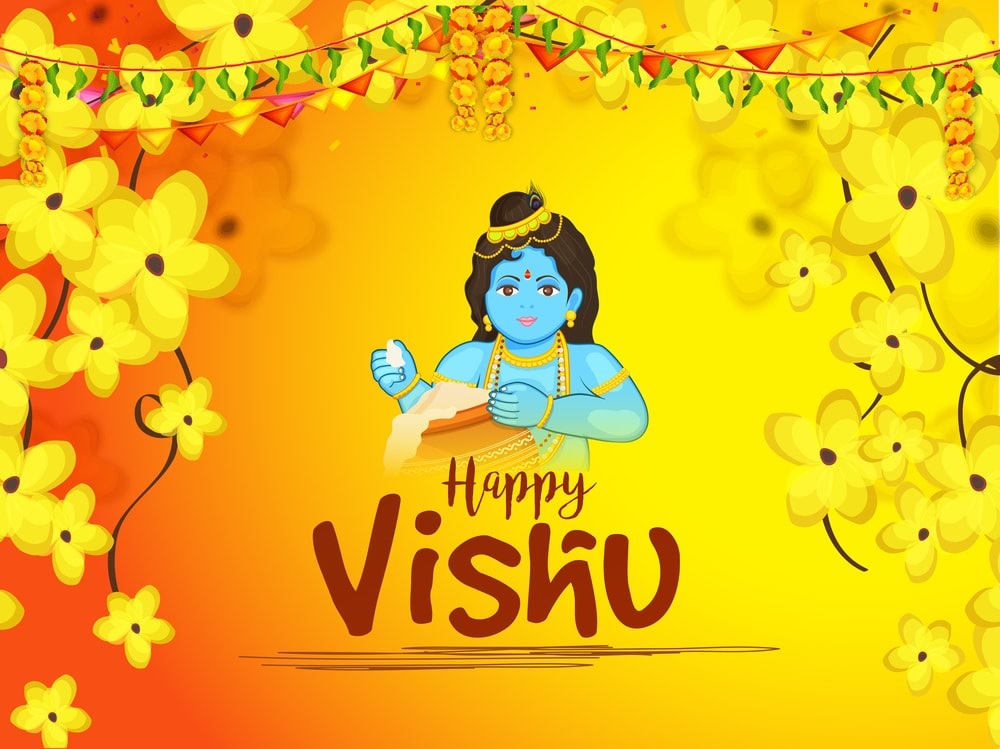 Happy Vishu 2019 Hd , HD Wallpaper & Backgrounds