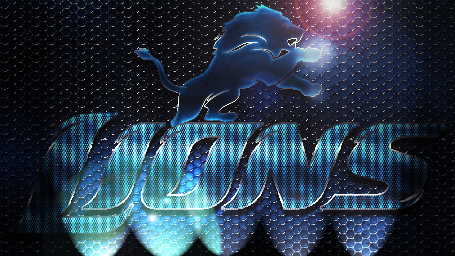 Hd Detroit Lions Wallpaper - Logo Wallpaper Detroit Lions , HD Wallpaper & Backgrounds