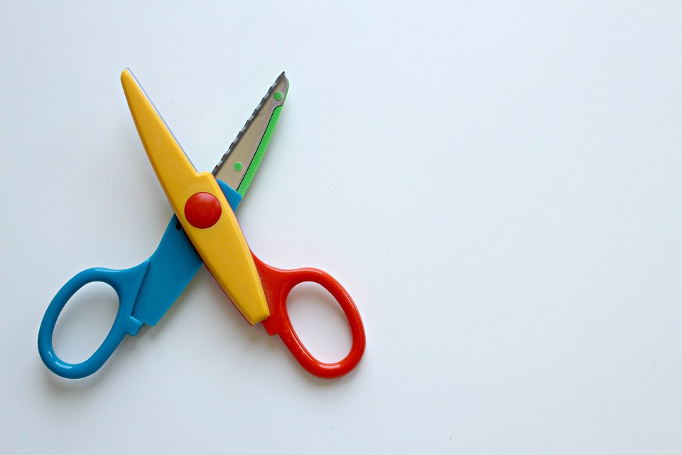 Tesoura - Colorful Scissors , HD Wallpaper & Backgrounds