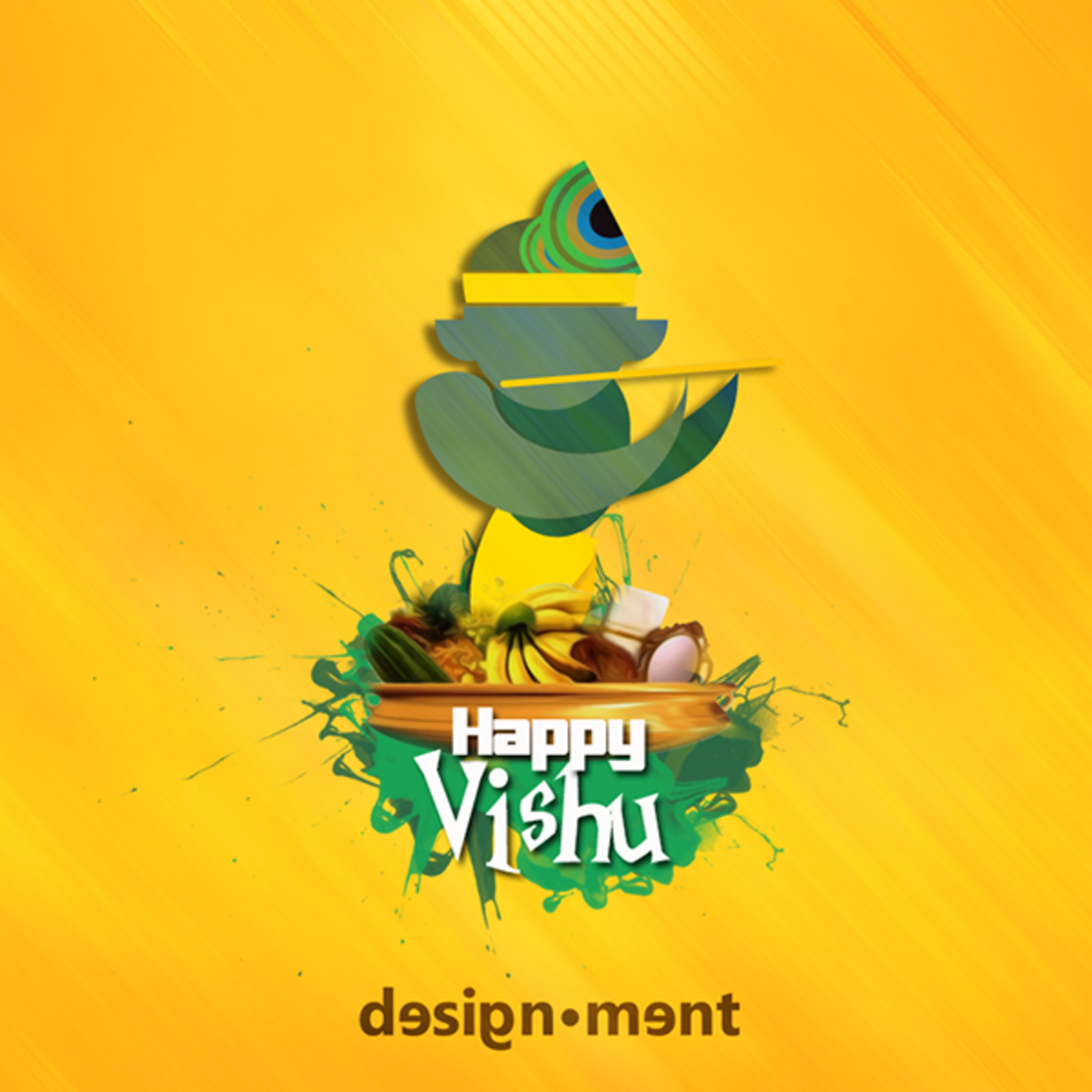 Vishu Greetings , HD Wallpaper & Backgrounds