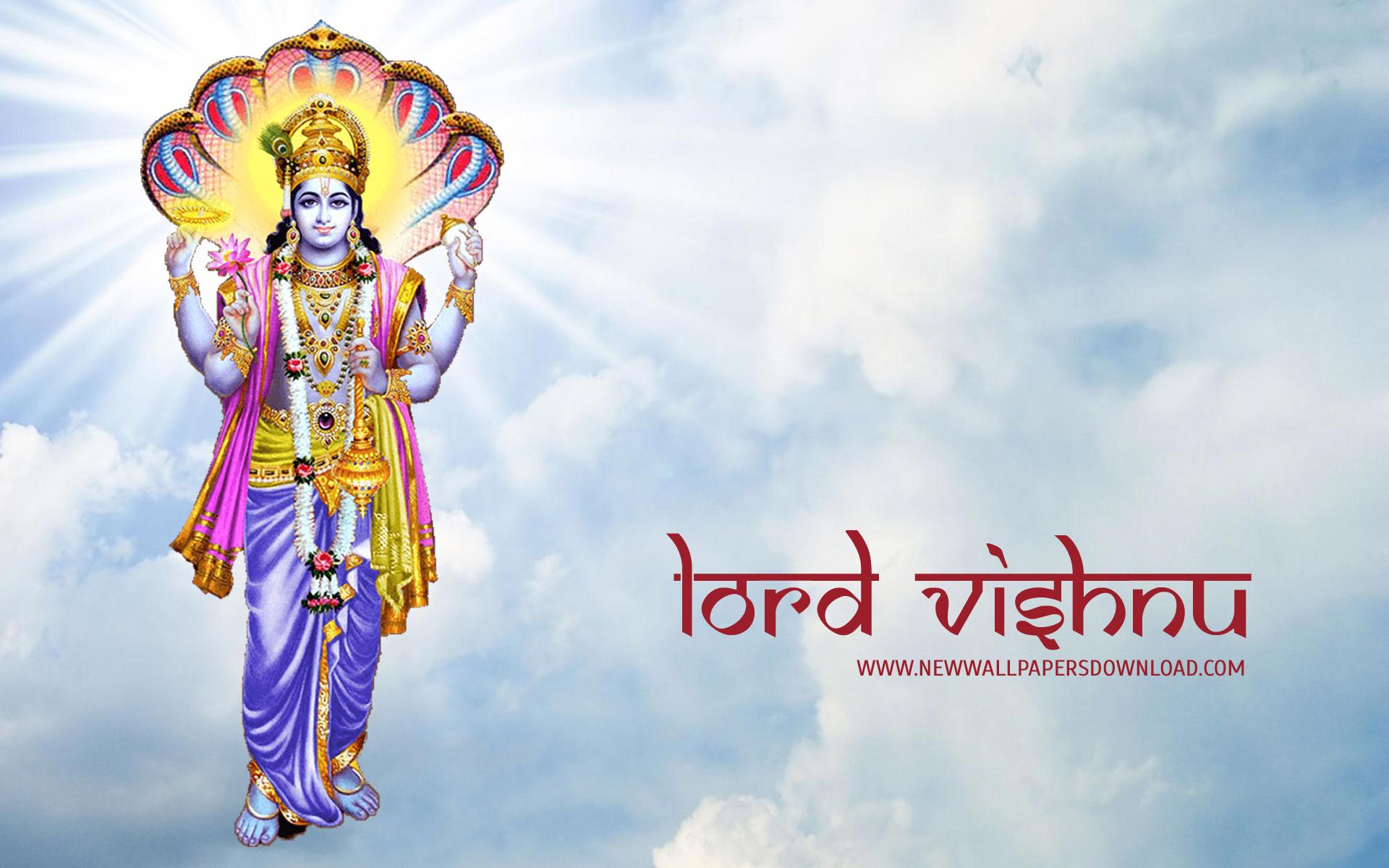 High Resolution Lord Vishnu , HD Wallpaper & Backgrounds