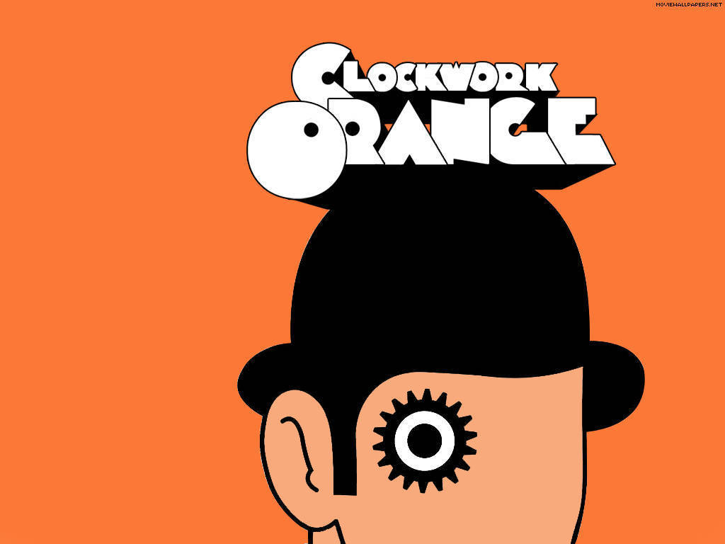 La Naranja Mecánica - Clockwork Orange Art , HD Wallpaper & Backgrounds
