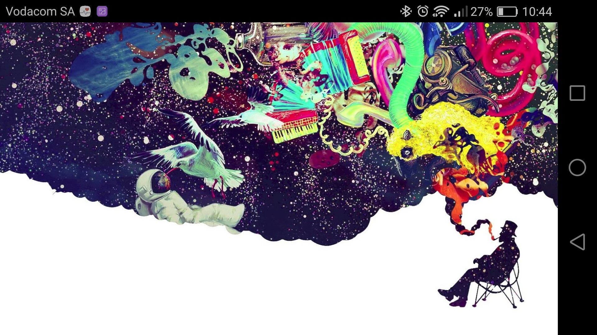 Imaginary Foundation Astronauts Colors Creativity Dreams - Psychedelic Smoke , HD Wallpaper & Backgrounds