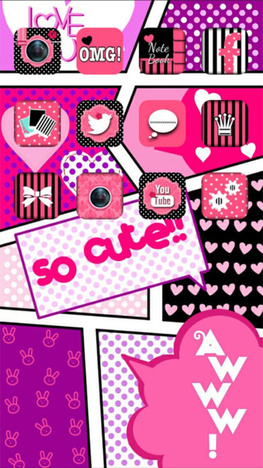 Cocoppa - Cute Icon&wallpaper - Cocoppa Icons , HD Wallpaper & Backgrounds