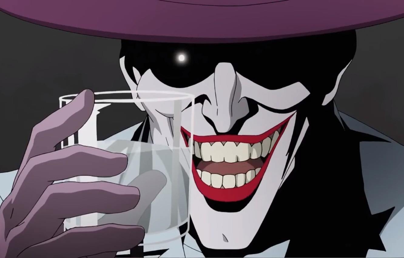 Photo Wallpaper Joker, Killing Joke - Batman The Killing Joke Gif , HD Wallpaper & Backgrounds