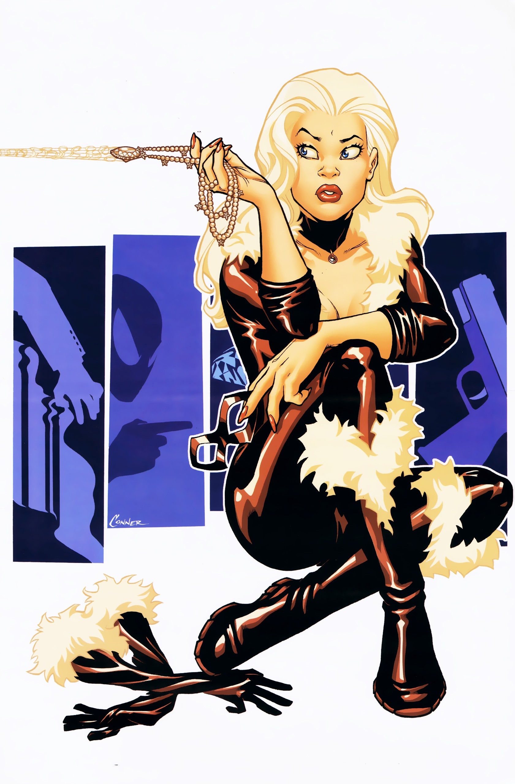 Women Comics Superheroes Marvel Comics Comics Girls - Silver Sable And Black Cat , HD Wallpaper & Backgrounds