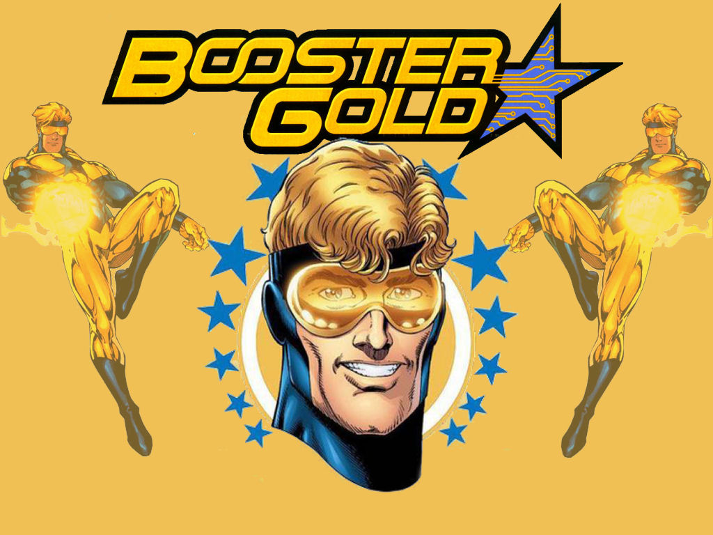 #10198993 Comment - Booster Gold Comic Logo , HD Wallpaper & Backgrounds
