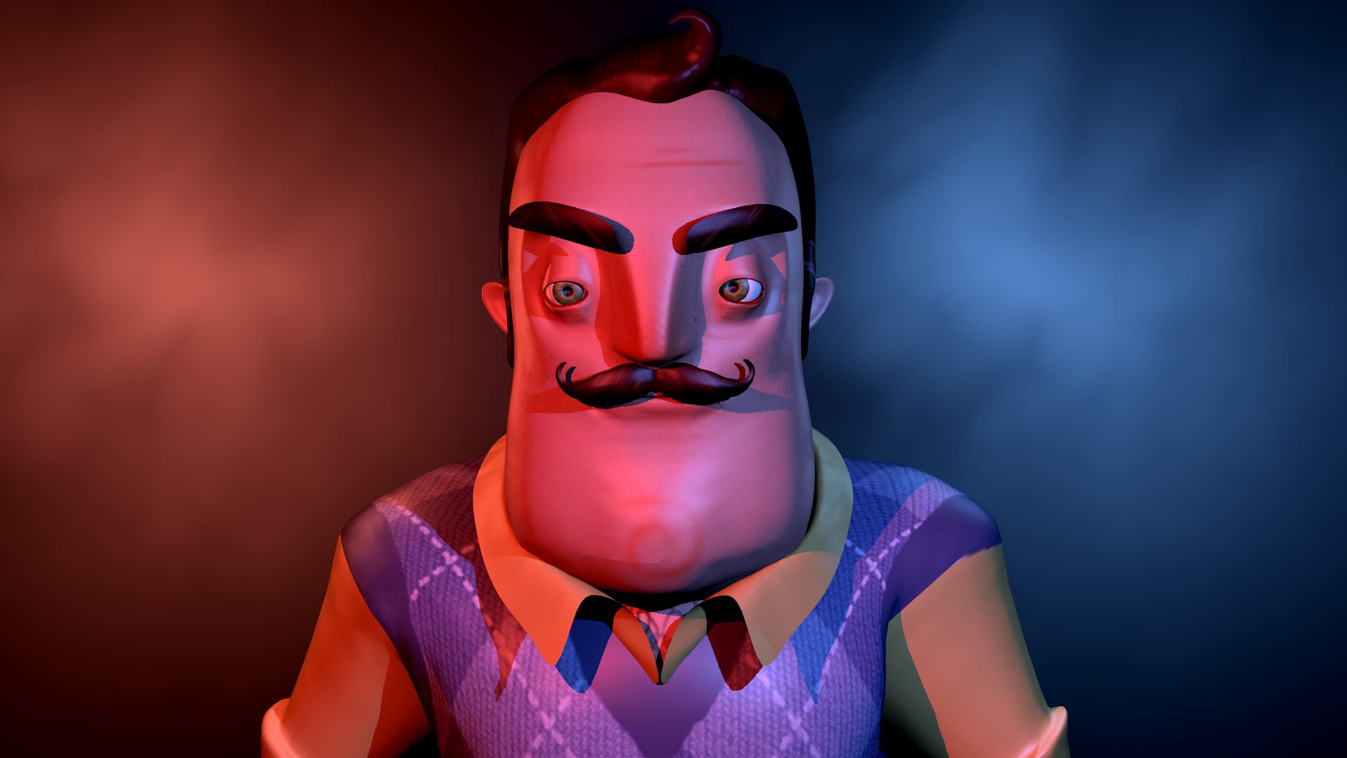 Hello - Hello Neighbor Cinema 4d Model , HD Wallpaper & Backgrounds