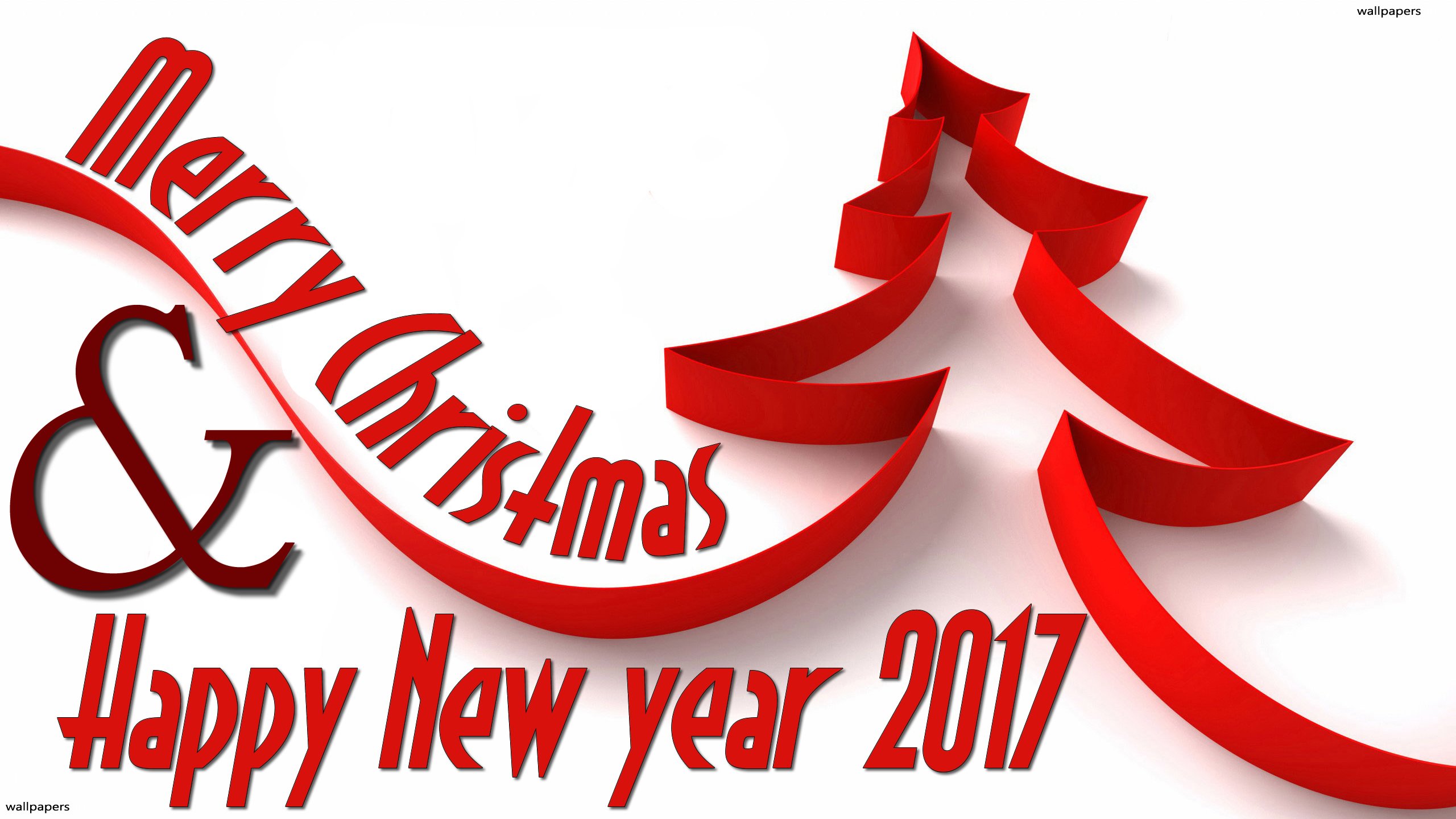 Happy New Year 2019 Ka Video With Merry Christmas And - Christmas & New Year Wishes 2018 , HD Wallpaper & Backgrounds